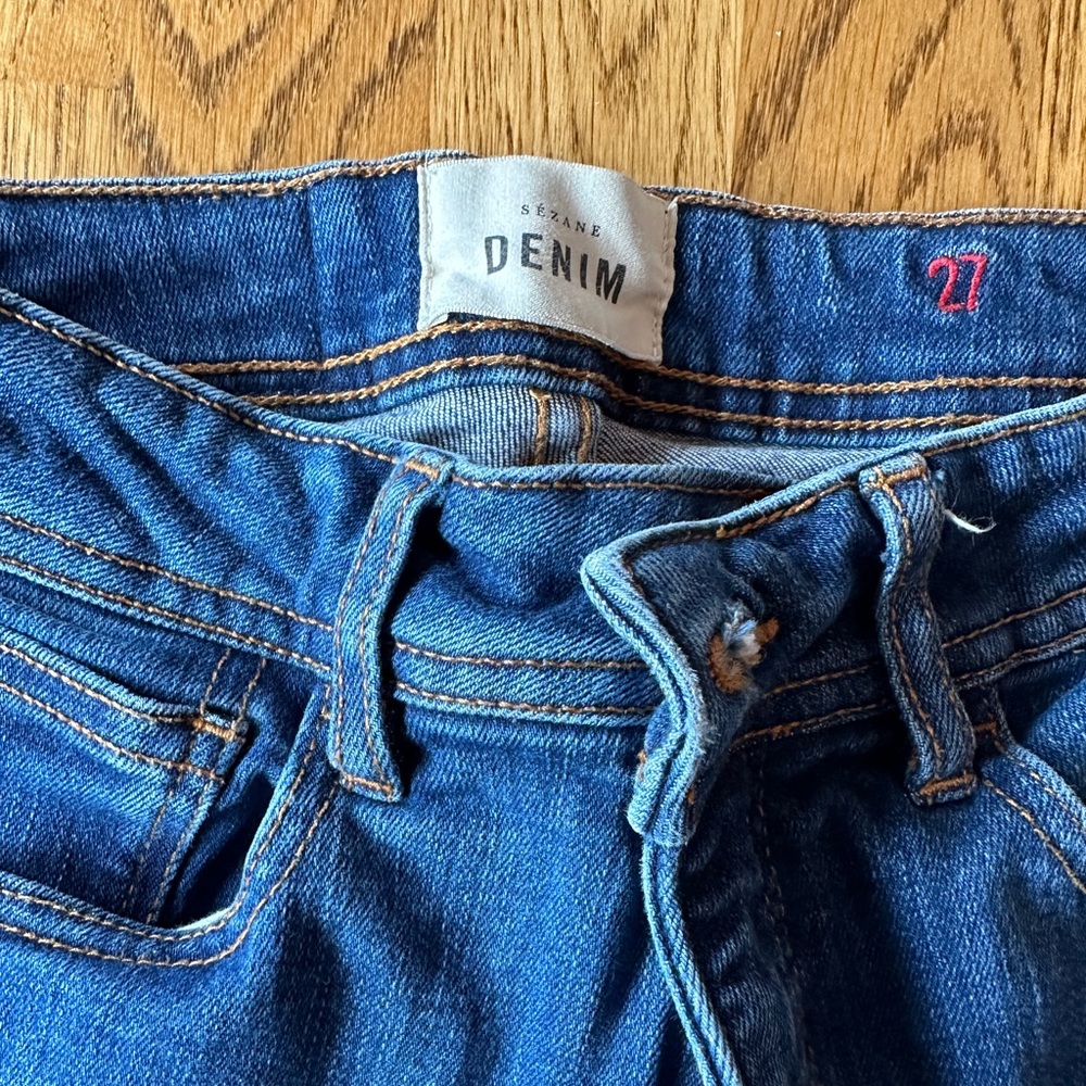 Sezane perfect slim jeans